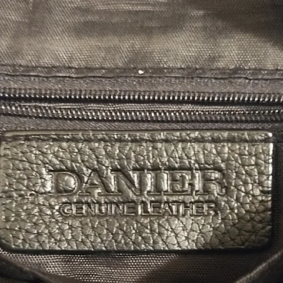 Danier Black Messenger Bag - Picture 2 of 4